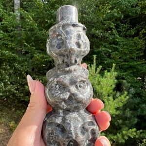 Yooperlite (1) Halloween carving | Crystal - strong UV reaction